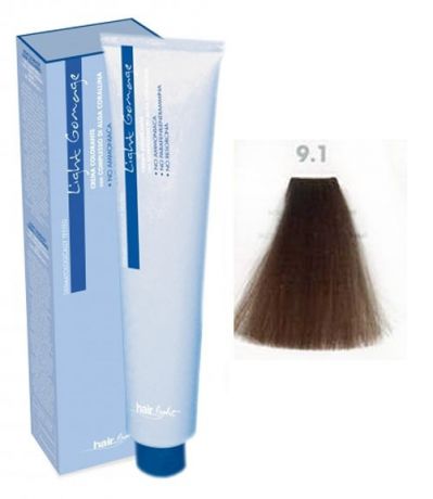 Hair Company Краска для волос Hair Light Gomage 9.1 экстра светло-русый пепельный