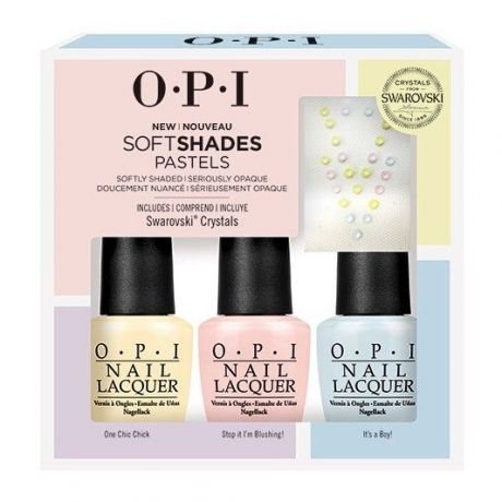 OPI SoftShades Pastels Набор лаков SoftShades Pastels 2016 Trio Pack