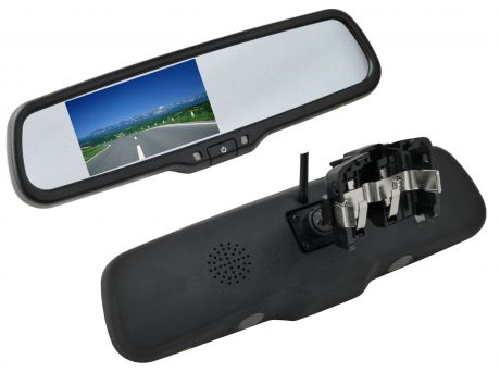 Зеркало заднего вида с монитором SWAT VDR-VW-06