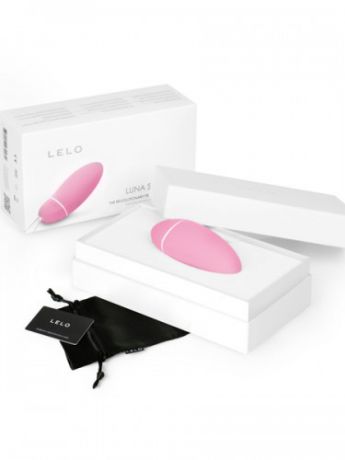 Luna Smart Bead Pink Минивибратор с сенсорными датчиками, розовый